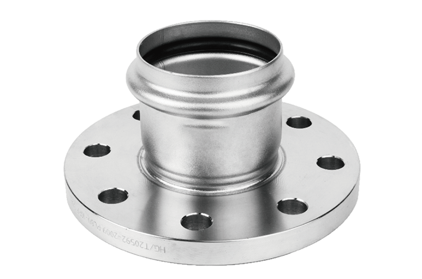 不銹鋼雙卡壓法蘭