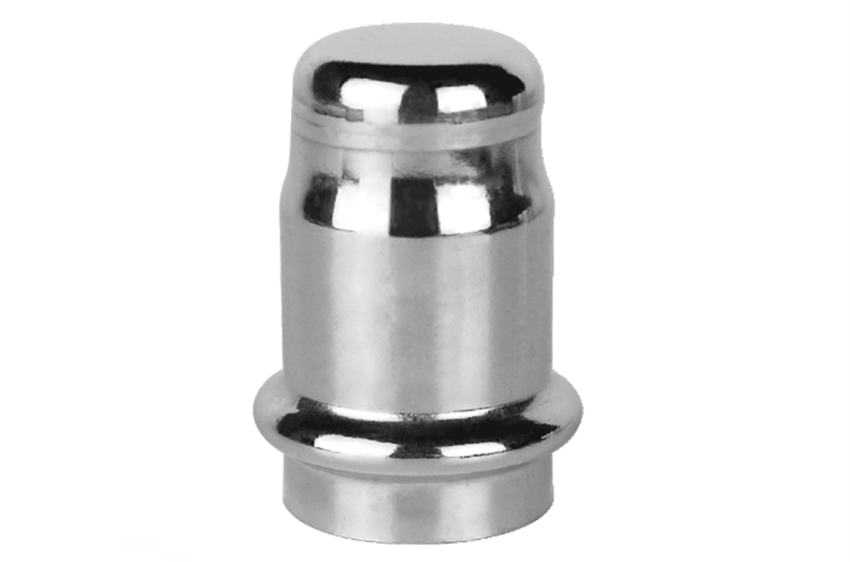 不銹鋼雙卡壓管帽