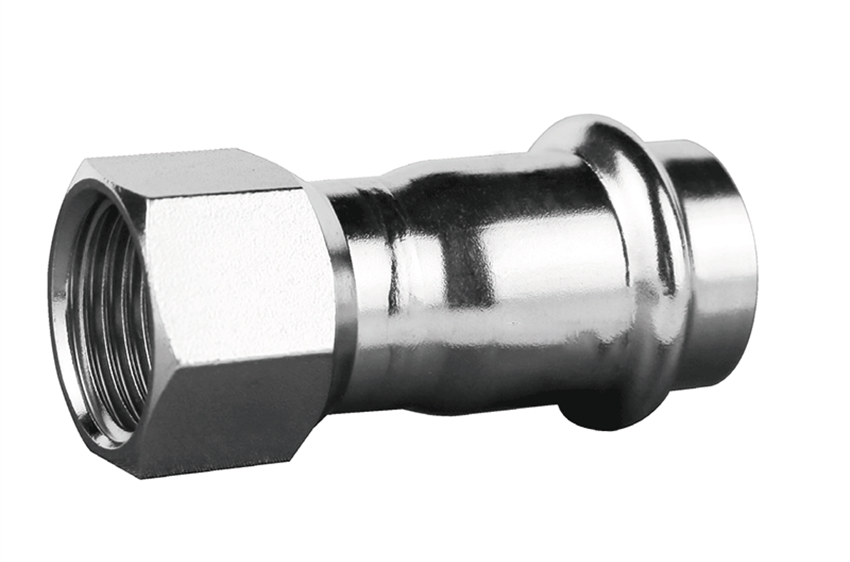 不銹鋼雙卡壓內絲直接