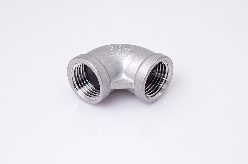 不銹鋼內(nèi)絲90度彎頭