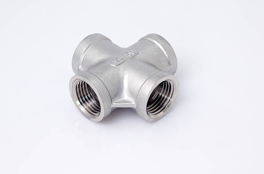 不銹鋼內(nèi)絲等徑四通