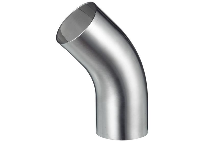 不銹鋼焊接45度彎頭