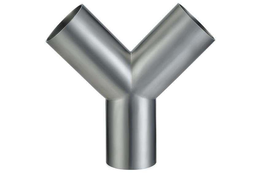 不銹鋼焊接Y形三通