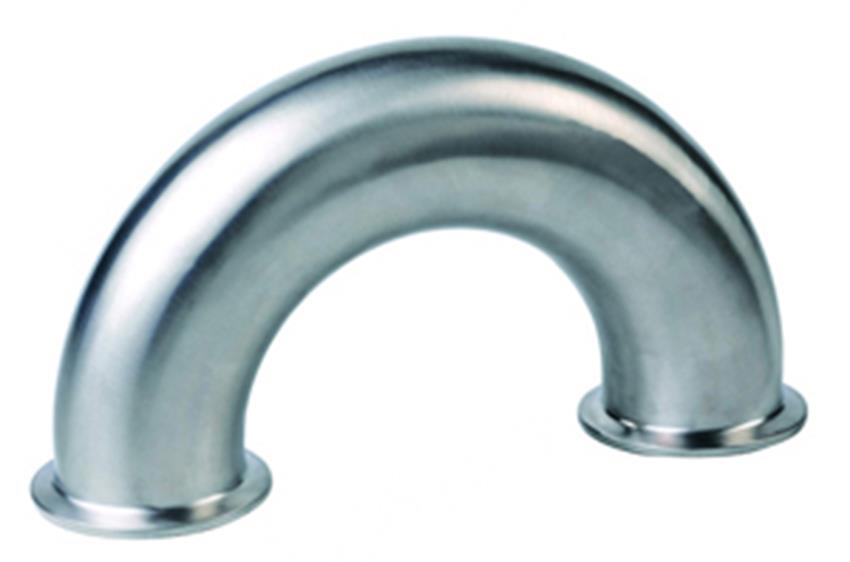 不銹鋼快裝180度彎頭